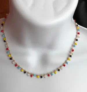 Handmade Beaded Necklaces thumbnail 1