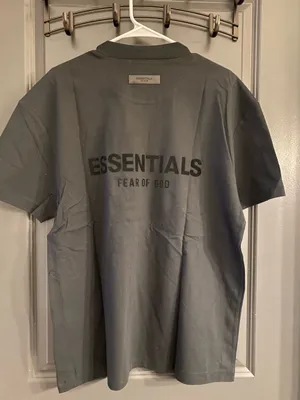 Essentials Fear of God T-Shirt black thumbnail 2