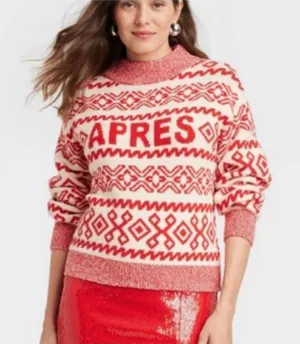 A New Day Apres Ski cozy fairisle sweater size Large thumbnail 1