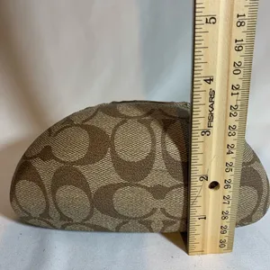 Coach Monogram Hard Clamshell Sunglass Case thumbnail 5