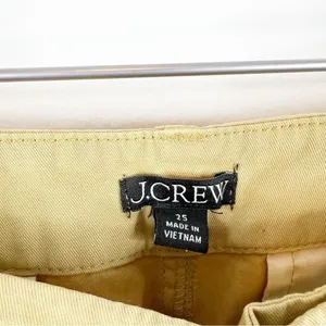 J.Crew Sailor Heritage‎ Relaxed Fit Pants Women's Size 25 Tan Coastal Chic thumbnail 5