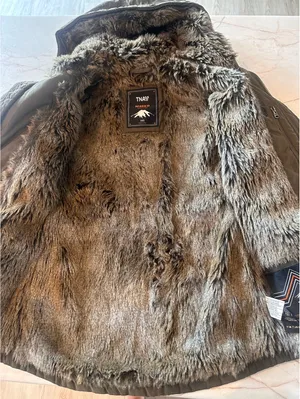 TNA Aritzia Niesko Heritage Series Faux Fur Lined Hooded Jacket Coat Women’s XXS thumbnail 6