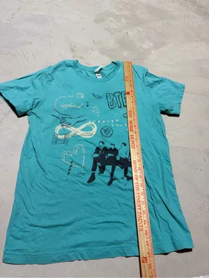 Big time rush BTR forever tour 2022 Teal Graphic T-Shirt medium thumbnail 3