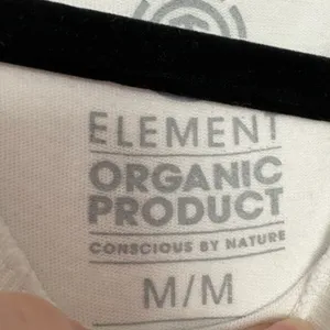 Element Organic White Short Sleeve Shirt with Earth Graphic Size Medium thumbnail 3