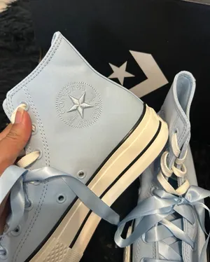 CONVERSE Ctas Lift Hi top blue lace up shoes sneakers women’s 9 new thumbnail 6