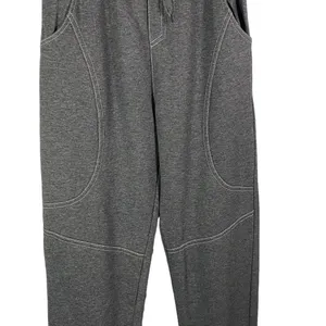 Binpaw Grey Sweatpant joggers with stitched accents Sz XS‎ thumbnail 3
