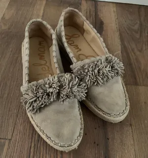 Sam Edelman Womens Issa Bistro Suede Loafers Moccasin Flat Shoe Size 5.5 thumbnail 1