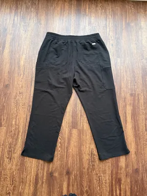 FIGS Women’s Black Yola Skinny Scrub Pants Nurse Hospital - Size XXL Petite thumbnail 2