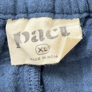 Pact Organic Cotton Fisherman Double Gauze Pull-On Pants XL Dark Blue thumbnail 6