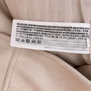 NWT!! ABERCROMBIE & FITCH Vegan Suede Moto Jacket Vegan Cropped Pale Gray Medium thumbnail 14