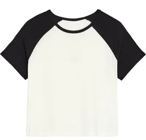 Splits59 Women’s Baseball Jersey Tee EUC White Navy Size XS EUC thumbnail 5