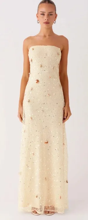 Peppermayo Orelli Shell Sequin Knit Maxi Dress thumbnail 1