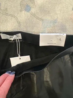 These Three Boutique Leather Leggings thumbnail 3