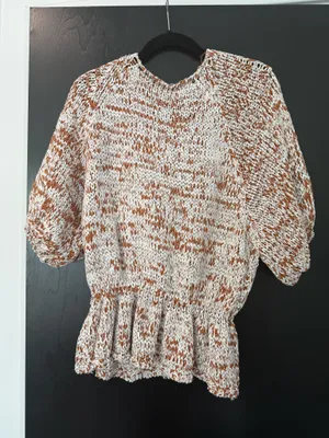 Zara knit sweater top thumbnail 2