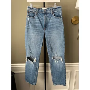 Abercrombie & Fitch The 90's Straight Ultra High Rise Jeans Size 29/8 thumbnail 2