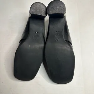 Franco Sarto Women Black Open Back‎ Shoes Size 8W thumbnail 6