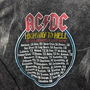 AC/DC high way to hell tour Tshirt size large thumbnail 3