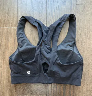 Lululemon black sports bra thumbnail 2