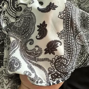 Notations Size-1X Women's Chiffon Overlay Abstract‎ Patterned & Black Dress thumbnail 9