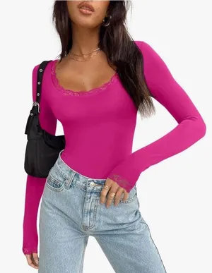 Pink bodysuit Size L thumbnail 1