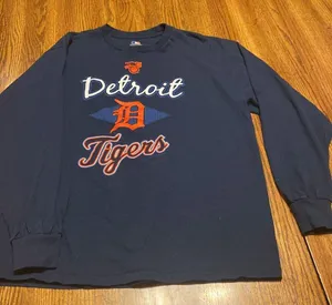 MLB Detroit Tigers long sleeve shirt thumbnail 1