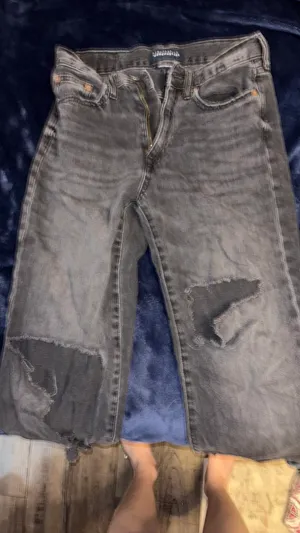 Aeropostale Jeans Distressed Low-Rise thumbnail 2