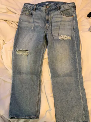 Old Navy Slouchy Straight Jeans thumbnail 1