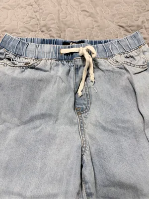 Rewash Light Blue Distressed Straight Leg Jeans thumbnail 2