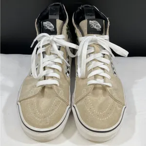Van's Women's Beige Rose Design Shoes/Sneakers Size 9.5 SKU 5467 thumbnail 2