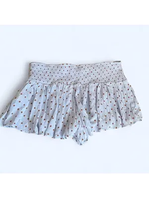 We The Free white polka dot mini skort Size M bnwt free people thumbnail 2