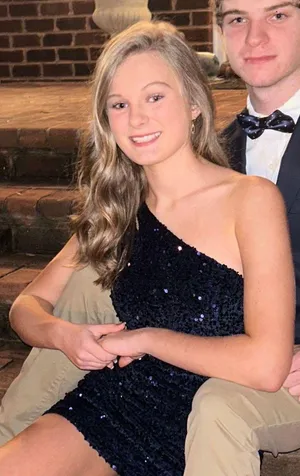 Homecoming Dress Blue Size M thumbnail 7