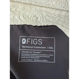 FIGS Sheridan Barrel Scrub Pants Black PO 5807 Size XXL NEW thumbnail 4
