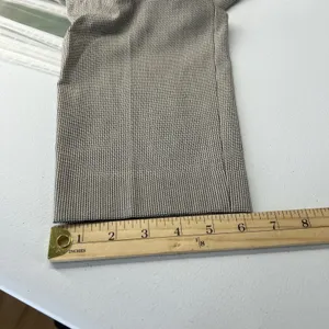 Aritzia Babaton Womens Size 6 Brown Plaid‎ Houndstooth Conan Pants Cropped Elastic Waist thumbnail 15
