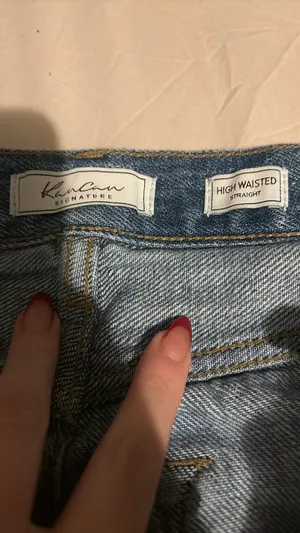 KanCan USA Jeans High-Waisted Straight-Leg Ripped thumbnail 6