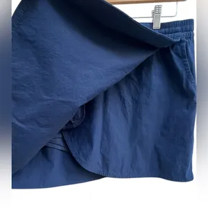 Eddie Bauer Navy Blue TULIP HEM‎ Golf Skirt SKORT Size Small Pockets thumbnail 2