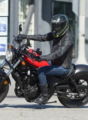 BLACK BRAND LEATHER MOTORCYCLE JACKET WOMEN'S CHARMER BLACK SIZE S/M Ret. $300 thumbnail 1