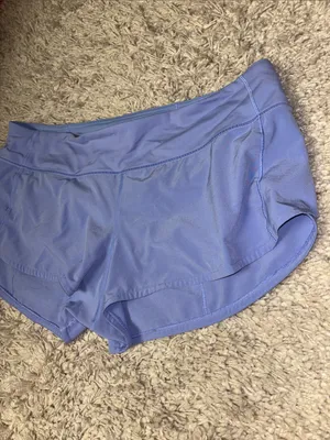 Lululemon “speed up” Shorts
 - Hydrangea Blue thumbnail 5