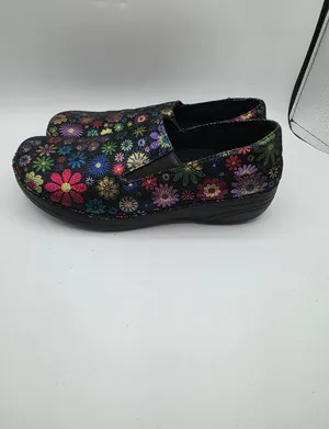 Spring Step Womens Flower Slip On Shoe Clog Mule Size 9.5 Healthcare Nurse Work thumbnail 8