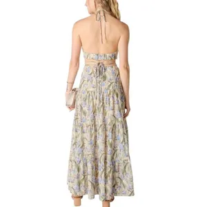 Nordstrom NWT Madi Floral A-Line Maxi Dress Medium thumbnail 4