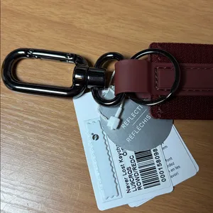 Lululemon Never Lost Keychain NWT SOLD OUT Rock-wood/Red Clay Reflective. thumbnail 3