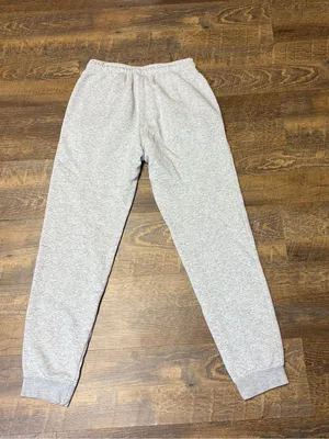 Nike Sportswear Club Fleece Joggers Women's Small Gray Just Do It Sweatpants thumbnail 9