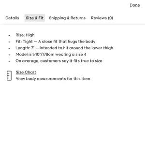 Aritzia Golden LIFE New Cheeky Hi-Rise 7" Short thumbnail 14