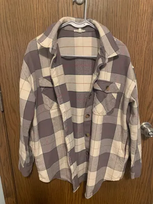 Maurice's Oversized Flannel Shacket thumbnail 1