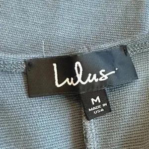 Lulus Blue Spaghetti Strap Bodycon Dress Stretch Low Back Size Medium Women's thumbnail 10