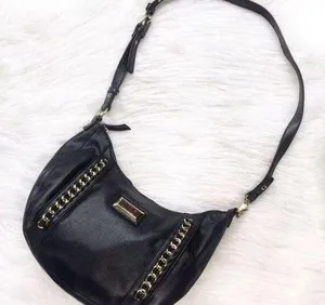Nicole by Nicole Miller Black Shoulder Bag thumbnail 1