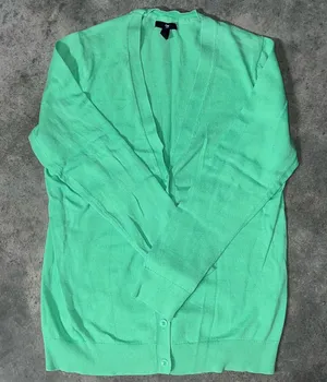 GAP‎ Mint Green V-Neck Button Cardigan thumbnail 1