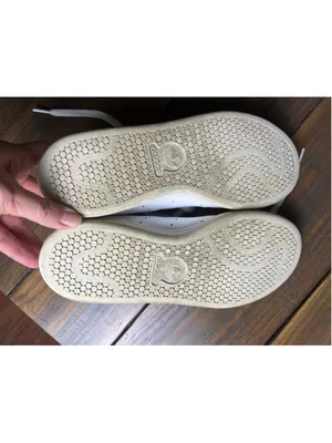 Adidas Stan Smith Womens Size 7 White Green Leather Sneakers B24105 thumbnail 8