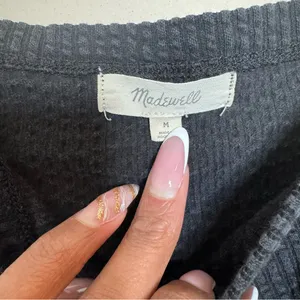 Madewell Seersucker Apron Tank thumbnail 3