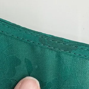 Ronny Kobo Carissa Dress Small Green‎ Silk Blend Ruched Floral Jacquard Cocktail thumbnail 9