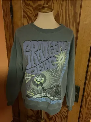 American Eagle Grateful Dead Summer Tour 76 Distressed Sweatshirt XS thumbnail 7